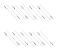 GALPADA 10 Pares de Protectores Antideslizantes Transparentes para Patillas de Gafas Metálicas Fundas Aplicables de Repuesto para Patillas de Gafas de Sol y Montura Soporte Cómodo para