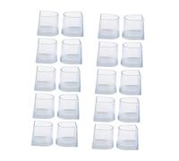 GALPADA 10 Pares Funda Protectora para Tacones Altos Transparente y Duradera, Estilo Fashion, Reutilizable y Antideslizante, Adecuado para Baile de Ritmo Latinoamericano