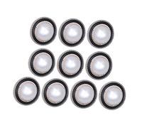 GALPADA 10 piezas Botones Redondos de para Manualidades Botones de Costura DIY para Chaquetas y Abrigos Decorativos y Duraderos para Ropa y Accesorios