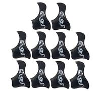 GALPADA 10 piezas Placas Golpeadoras para Guitarra Acústica con Diseño Dragón Protectores Adhesivos de Decoración Creativa y Protección contra Arañazos Accesorios para Guitarra