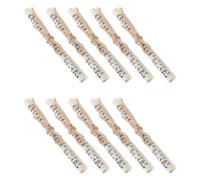 GALPADA 10 Rollos de Mezuzá Kosher Hebreos 7,5 X 1 Cm, Pergaminos de Bendición Puerta Mitzvá, Decoración Religiosa Judía para Puertas y Marcos del Hogar, Artículos Religiosos Judíos