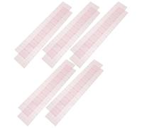 GALPADA 10 Unidades Regla de Costura en Forma de L de Pvc Transparente y Flexible para Patronaje y Patchwork, Herramienta Precisa para Diseño y Confección de Prendas