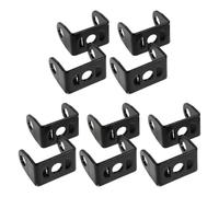 GALPADA 10 Unidades Soporte Adaptable Regulación en Estructura Metálica Resistente y Luz de Aluminio Negro con Motocicleta para Uso en Caminos Off Road y Grava