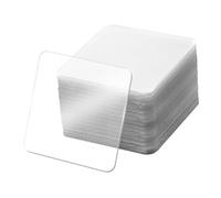 GALPADA 100 piezas Cinta Adhesiva Doble Cara Transparente Resistente Perforaciones para Colgar Cuadros y Posters Paredes Adhesivo Fuerte y Duradero para Uso Hogar y Oficina