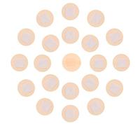 GALPADA 100 Piezas De Parches Impermeables Almohadillas Ace Con Tiras Redondas Vendajes Impermeables Cinta Para Dedos De Gran Tamaño Vendajes Impermeables Transparentes