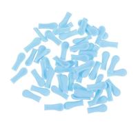 GALPADA 100 Puntas de Cuchara para Eliminar Cerumen de Silicona, 1,2 X 0,35 Cm, 100 Unidades, Fundas Reemplazo para Limpiador de Oídos, Uso en Hogar, Clínica y Oficina