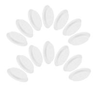 GALPADA 100piezas Bandeja Para Pestañas Postizas Unidades Paleta De Injerto Forma De Flor Almohadilla De Pegamento Para Extensiones De Pestañas Pvc