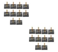 GALPADA 10pares Heel Replacement Tips for High Heel Shoes Wear-resistant Suitable for Shoe Repair Thick and Thin Design Easy to Install
