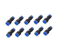 GALPADA 10Piezas Conjunto de Acopladores Rápidos de Plástico Compresor de Aire Conectores de Manguera de Alta Durabilidad y Resistencia la Corrosión Accesorios de Compresor