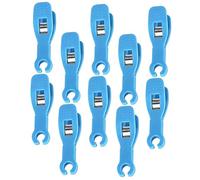 GALPADA 10piezas Pinzas De Para Piercings Herramientas De Perforación Clips Pequeños Para Fijación De Perforaciones Uso Perforación De Orejas y Tatuajes