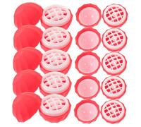 GALPADA 10piezas Tubos De Lápiz Labial Vacíos Esferas Bálsamo Labial Dispensador Bálsamo Rellenable