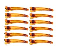 GALPADA 12 Horquillas de Plástico para Mujer y Niña de 9.5 CM, Resistentes al Envejecimiento UV, Sujetan Firme el Cabello, Accesorios para Maquillaje y Decoración de Flequillo