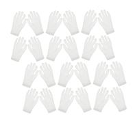 GALPADA 12 pares Guantes de Algodón para Adultos Gruesos y Suaves Guantes Hidratantes para Manos Secas para Trabajo y Cuidado Nocturno Unisex Otoño Invierno