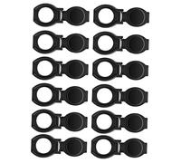 GALPADA 12 Piezas Cubierta de Cámara USB para Webcam Protección de Privacidad y Seguridad Compatible con Ordenadores Portátiles y Tablets Accesorios para Cámara Hacking y Peeping