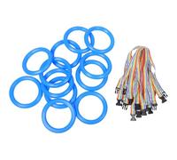 GALPADA 12 piezas Cuerda para Caminar con Asas para Bebés Cuerda de Seguridad Colorida y Resistente para Guarderías y Preescolares para Actividades al Aire y Paseos Seguros