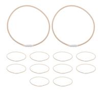 GALPADA 12 Piezas Cuerda para Soporte de Micrófono Prueba de Golpes Bandas Elásticas Antivibración para Micrófonos Reemplazo de Anillo de Goma Uso Estudios de Grabación