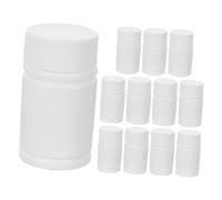 GALPADA 12 Piezas frasco tableta botellas de medicina mini vacío a diario Contenedores de píldoras pequeños Contenedores de botellas vacías botellas vacias de plastico hdpe