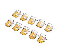 GALPADA 12 Piezas Pin De Solapa Cerveza Esmalte Pin Fiesta De Cerveza Favores Decoraciones De Fiesta Del Día De La Cerveza Favor De Fiesta Del Día De La Cerveza Jarra De Cerveza De Solapa