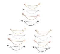 GALPADA 12 Pinzas Para Pantalones Para Ajustar La Cintura Hebillas Ajustables Para Ropa Hebillas De Ajuste Para Ropa Pinzas Magnéticas Magnéticas