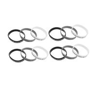 GALPADA 12piezas Pulsera de Fe Inspiradora Biblia Juego de Pulseras de Silicona para Hombres y Mujeres Trabajo Espiritualidad