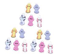 GALPADA 15 Piezas Caso Accesorios Maquillaje balsamo Labial Accesorios de Maquillaje Estuche de labiales Llavero de lápiz Labial Caja de pintalabios Titular de bálsamo Labial Poseedor