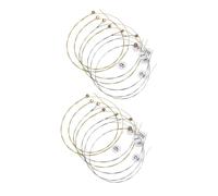 GALPADA 19 Piezas Cuerdas De Lira Profesionales De Acero Cuerdas De Lira Prácticas Repuestos Para Reparación De Instrumentos Musicales