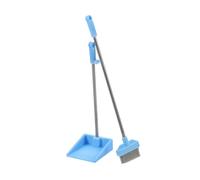 GALPADA 1Juego Herramientas de Limpieza Miniatura Escoba y Recogedor Realistas para Casa de Muñecas Decoración Detallada y Accesorios Versátiles