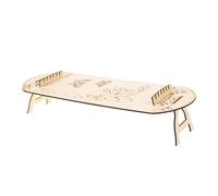 GALPADA 1juego Kit De Guzheng Infantil De Madera Diy Para y Instrumento Musical Chino Para De Manualidades Para Fomentar La Creatividad