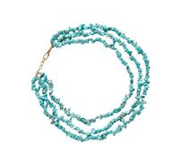 GALPADA 1pieza Collar De Grava Multicapa Estilo Bohemio Para Mujeres Accesorio De Moda Para Fiesta y Cumpleaños Diseño Único y Llamativo