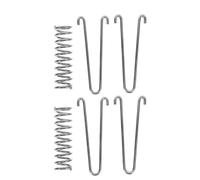 GALPADA 2 Correas para Perros Resorte Amortiguador de Acero Inoxidable 304, Resistente hasta 41 Kg, Tamaño Grande, Accesorio para Correa de Entrenamiento y Cuerda Tensor para Camping