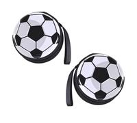 GALPADA 2 Monederos de Hojalata Forma de Balón de Fútbol, Bolsa Creativa para Cambio Seguro y Uso Multifuncional en Actividades al Aire Libre