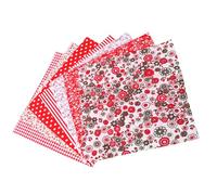 GALPADA 2 Paquetes de Tela de Algodón Estampado de Flores para Manualidades Diy, 14 Piezas en Total, Adecuado para Hacer Disfraces y Fondos Decorativos Varios estilos