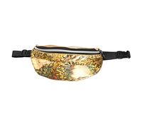 GALPADA 2 Piezas Bolso De Moda Lindo Bolso De Viaje Bolso De Viaje para Mujer Bolsos Cruzados En La Cintura Riñonera con Lentejuelas Riñonera Dorada para Mujer Tirantes Mensajero Viajar