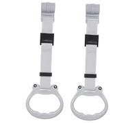 GALPADA 2 Piezas Corralito de Cuna Anillas de Tiro Asas de Agarre para Bebés Aro para Cuna de Manijas para Corralitos Anillas para Ayudar Caminar Accesorios
