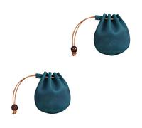 GALPADA 2 Piezas De Bolso Pequeño De Cuero para Cambio Llavero Multiusos para Llevar A Diario Elegante Y Compacto.