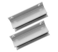 GALPADA 2 piezas Guías para Puertas de Ducha para Puertas Correderas de Vidrio de Tope Inferior Antideslizante para Mamparas Accesorios Resistentes y Duraderos