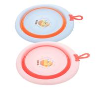 GALPADA 2 piezas Lavabo para Bebés y Cuenco Infantil para Lavado de Cara y Pies Diseño de Dibujos Animados Resistente y Portátil para Uso Doméstico y Camping