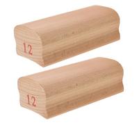 GALPADA 2 Piezas Limas para Trastes de Guitarra con Mango de Madera Herramienta de Luthier para Nivelar Redondear y Desbarbar Trastes Precisión y Ergonomía para Reparación de Instrumentos