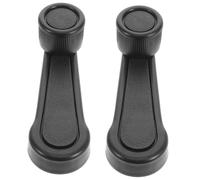 GALPADA 2 piezas Manija de Ventana Manual para Coche de Empuñadura de Crank para Ventana Reemplazo Material Duradero y Resistente Instalación Rápida y