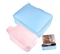 GALPADA 2 Piezas Neceser Neceser De Viaje Bolsas De Maquillaje Pequeñas Organizadores De Maquillaje para Mujeres Bolsa De Cosméticos De Aseo para Viajar y De Viaje
