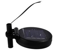 GALPADA 2 Piezas Panel Solar Rotativo Cargador Solar Giratorio Accesorio Luz Exterior Ligero para Lámparas de Jardín DIY Reemplazo Práctico