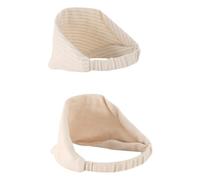 GALPADA 2 piezas Pañuelos Elásticos de Algodón para Mujer Protección Contra Viento y Frío Postparto Diadema Suave y Cálida para Madres Confinamiento Versátil y Cómodo