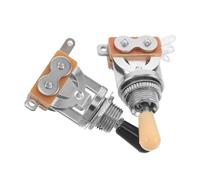 GALPADA 2 Piezas Selector de Palanca para Guitarra Eléctrica Vías con Perillas de Volumen y Tono Kit de Cableado para Refuerzo de Circuito Accesorio Duradero para Músicos Escenario y