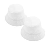 GALPADA 2 Piezas Sombreros Tipo Bucket para Pintar Gorras de Verano DIY para Playa y Camping Sombreros Unisex de Transpirable para Adultos
