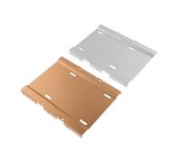 GALPADA 2 Piezas Soporte de Montaje para Disco Duro Panel Trasero de Aluminio Adaptador Compatible con Pc Soporte Metálico para Bahía