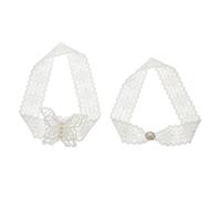 GALPADA 2 Uds Liga Anillo De Las Mujeres Ligas De Encaje Liga Nupcial Boda Liga Liga De Novia Las Mujeres Liga De La Novia Decoración Liga Para Boda Novia Decoración