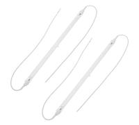 GALPADA 2 Unidades Tubo Calefactor de Cuarzo Infrarrojo Elemento Cerámico para Calentador Portátil y Estufa de Ambiente, Fácil Instalación y Calor Instantáneo para Dormitorios y Salas