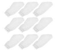 GALPADA 20 Calcetines Filtro para Peceras de PP Blanco, Bolsas de Filtro Costura Reforzada para Acuarios de Agua Dulce y Tanque de Sumidero