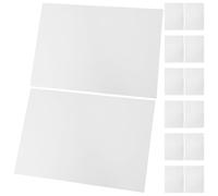 GALPADA 20 Hojas de Papel para Prensar Flores de Papel Absorbente Blanco Que Previene el Desvanecimiento, Fácil de Transportar para Manualidades y Herbario