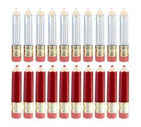 GALPADA 20 Tubos Vacíos de Brillo de Labios Recargables de Plástico para Almacenar Aceite Labial y Líquido Tintado, Ideales para DIY y Muestras Comerciales